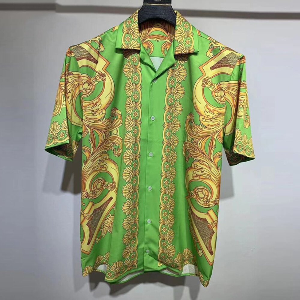 Versace Green Shirt